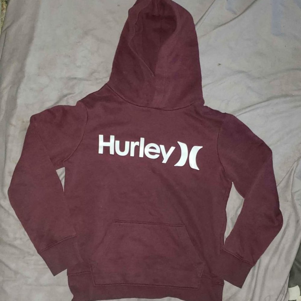 Hurley Hoodie Sweatshirt Size S Small petit / can fit a small woman or boy/girl